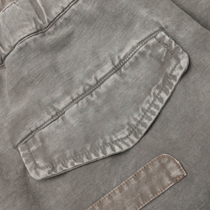 Repaired Cargo Shorts - Light Grey