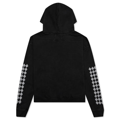 Motor Crest Hoodie - Black