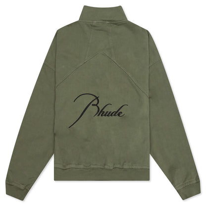 Quarter Zip - Olive
