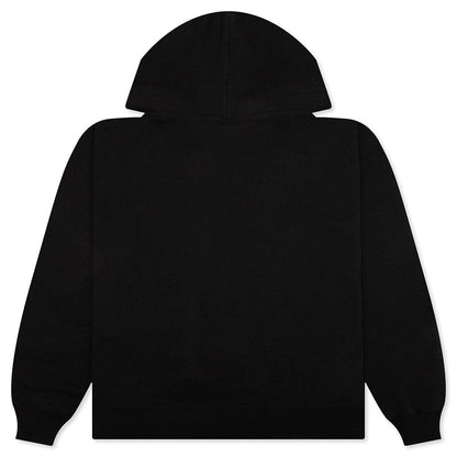 Ribbon Saint Hoodie - Black