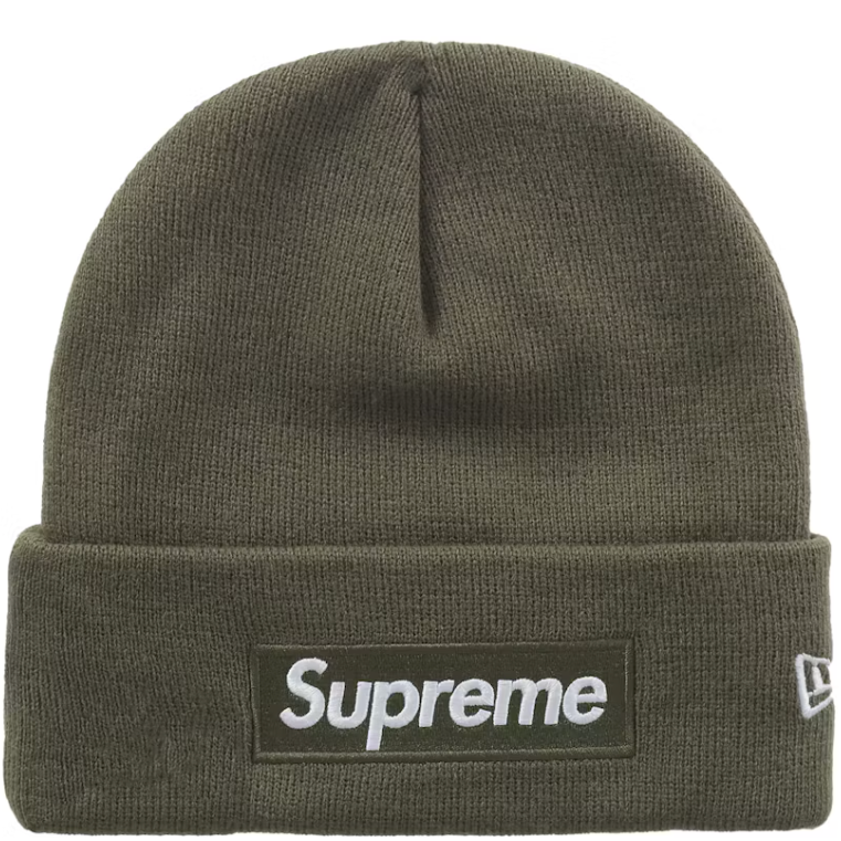 Supreme x New Era Box Logo Beanie