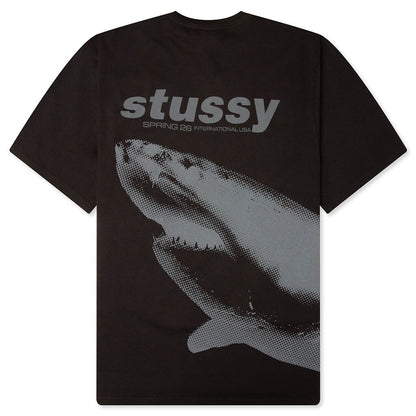 Shark Pigment Dyed Tee - Faded Black