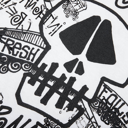 Skulls Pigment Dyed Tee - Natural