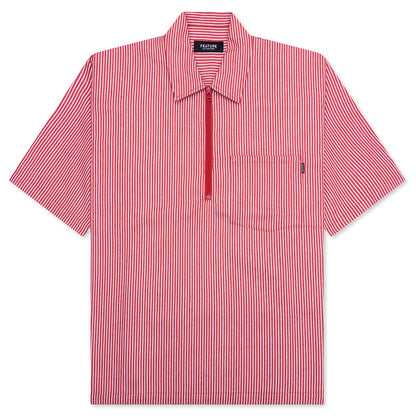 Smith 3/4 Zip Shirt - Red