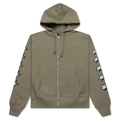 Speedway Zip Hoodie - Army