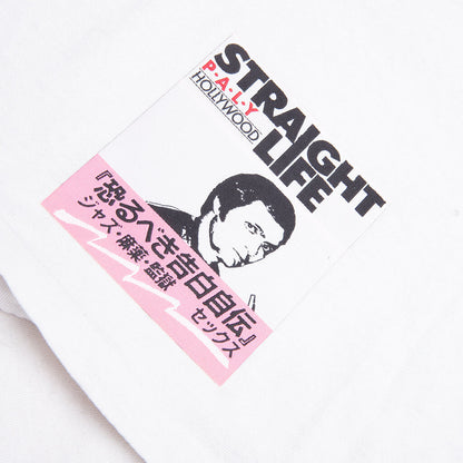 Straight Time Tee - Cream