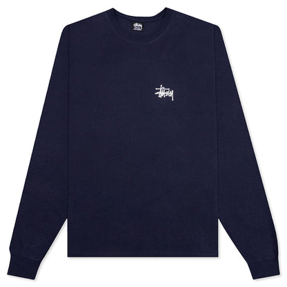 Basic L/S Tee - Navy