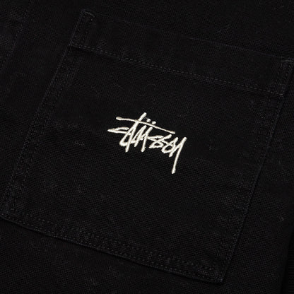 Canvas Chore Jacket - Black