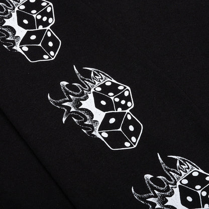 Fire Dice L/S Tee - Black