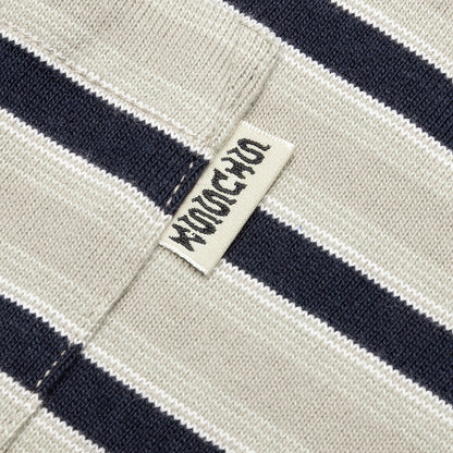 Griffin Stripe Crew - Khaki
