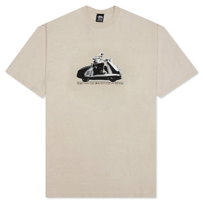 Skull Scooter Tee - Smoke