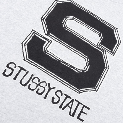 Stüssy State Crew - Ash Heather
