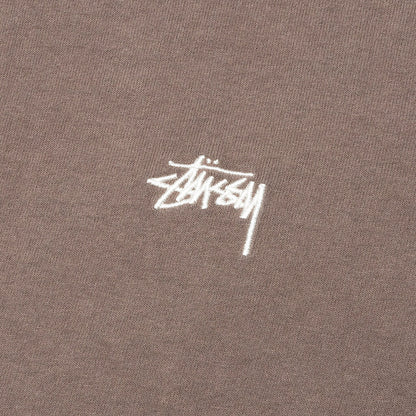 Stock Logo L/S Crew - Brown