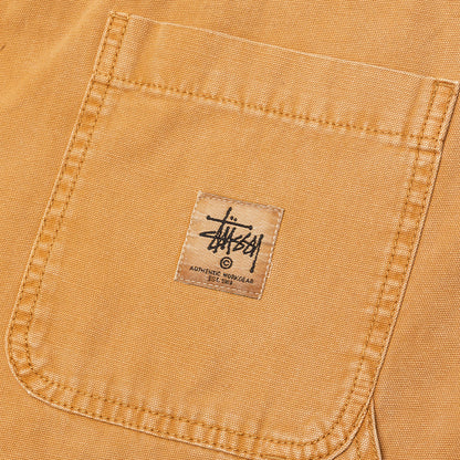 Washed Canvas Work Pant - Gold
