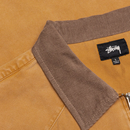 Washed Canvas Work Shirt - Gold