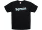 SUPREME CHROME LOGO TEE BLACK