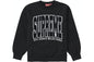SUPREME CITIES ARC CREWNECK BLACK