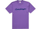 SUPREME FUTURA LOGO TEE PURPLE