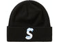 SUPREME NEW ERA S LOGO BEANIE BLACK