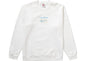 SUPREME X NIKE JEWEL CREWNECK WHITE