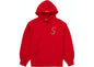 SUPREME S LOGO HOODED SWEATSHIRT RED