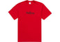 SUPREME STAY POSITIVE TEE RED