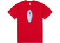 SUPREME CREAM TEE RED