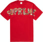SUPREME TOY PILE TEE RED