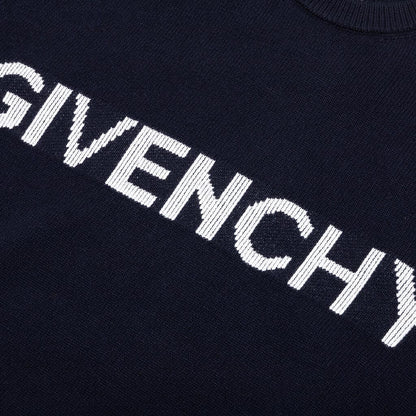 Sweater - Navy/Red