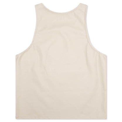 Vegan Leather Tank - Bone