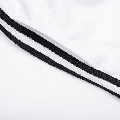 Venice Court Shorts - White/Black