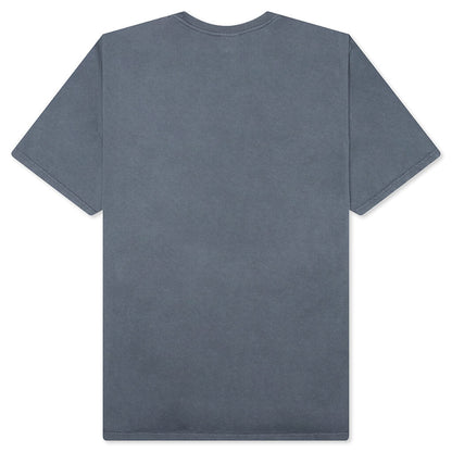 Venus Oval Pig. Dyed Tee - Indigo