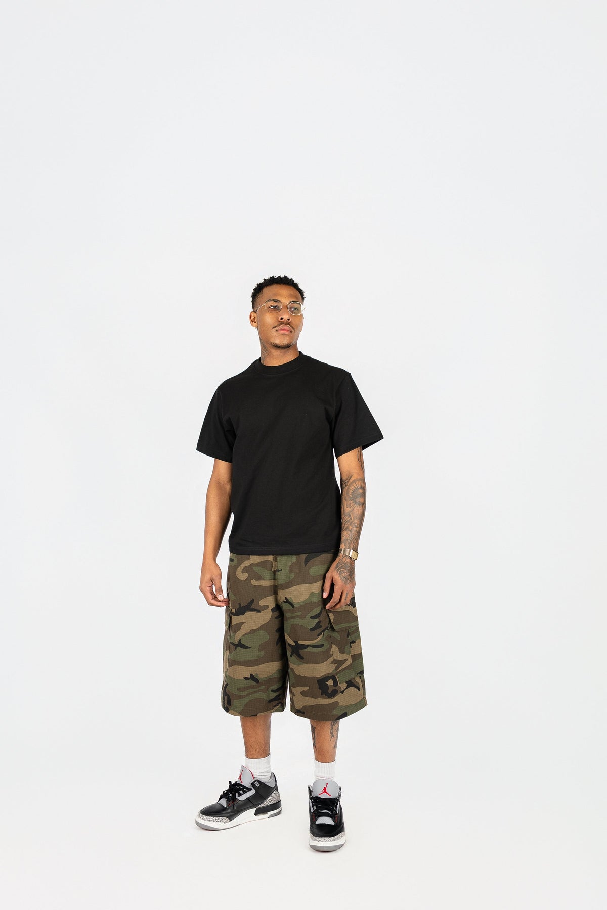 Ripstop Baggy Shorts