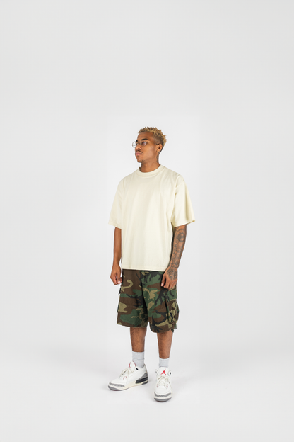 Vintage Utility Cargo Shorts