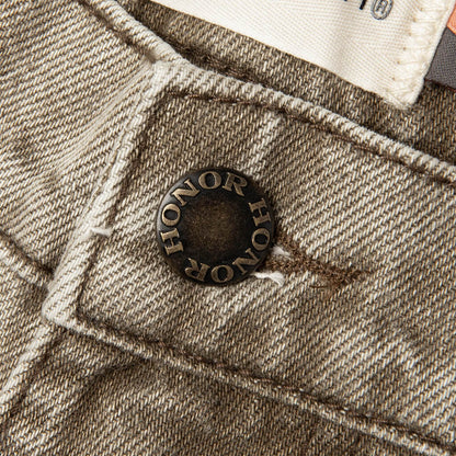Washed Twill Pant - Taupe