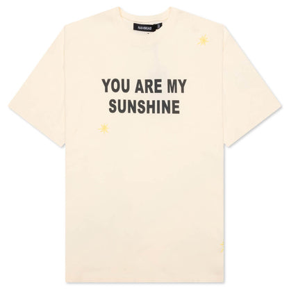 You Are My Sunshine T-Shirt - Antique White