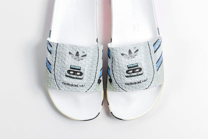 adidas Originals x Raf Simons Mirco Adilette - Silver