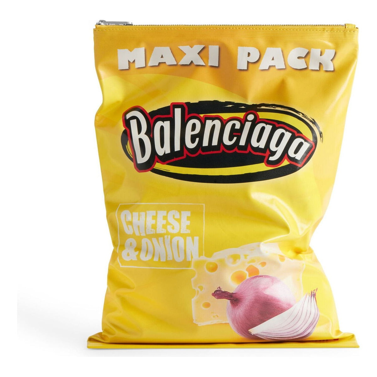 Balenciaga Chips Bag 'Yellow' 7414522AA4O7209
