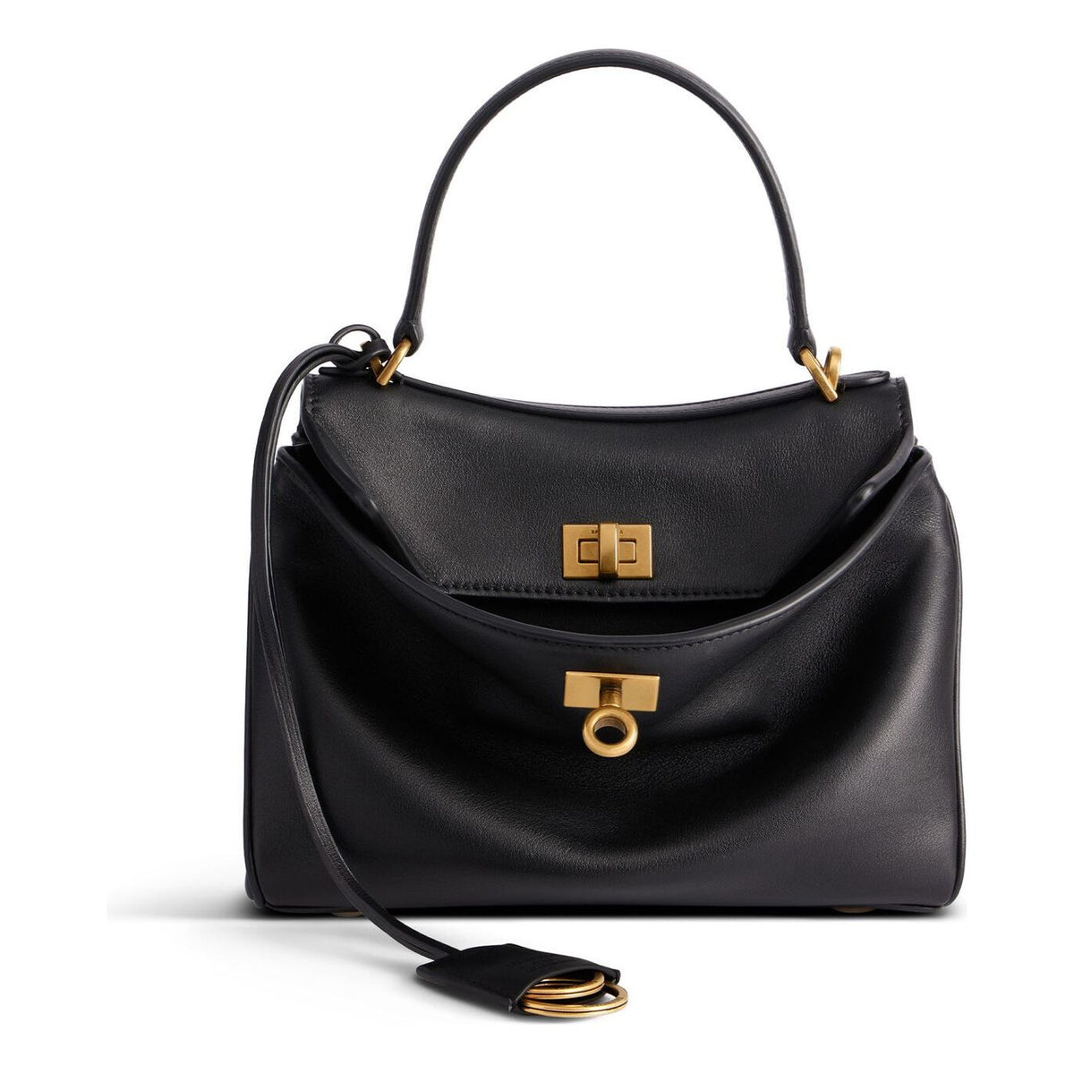 (WMNS) Balenciaga Rodeo Mini Handbag 'Black' 7954562AA4V1000