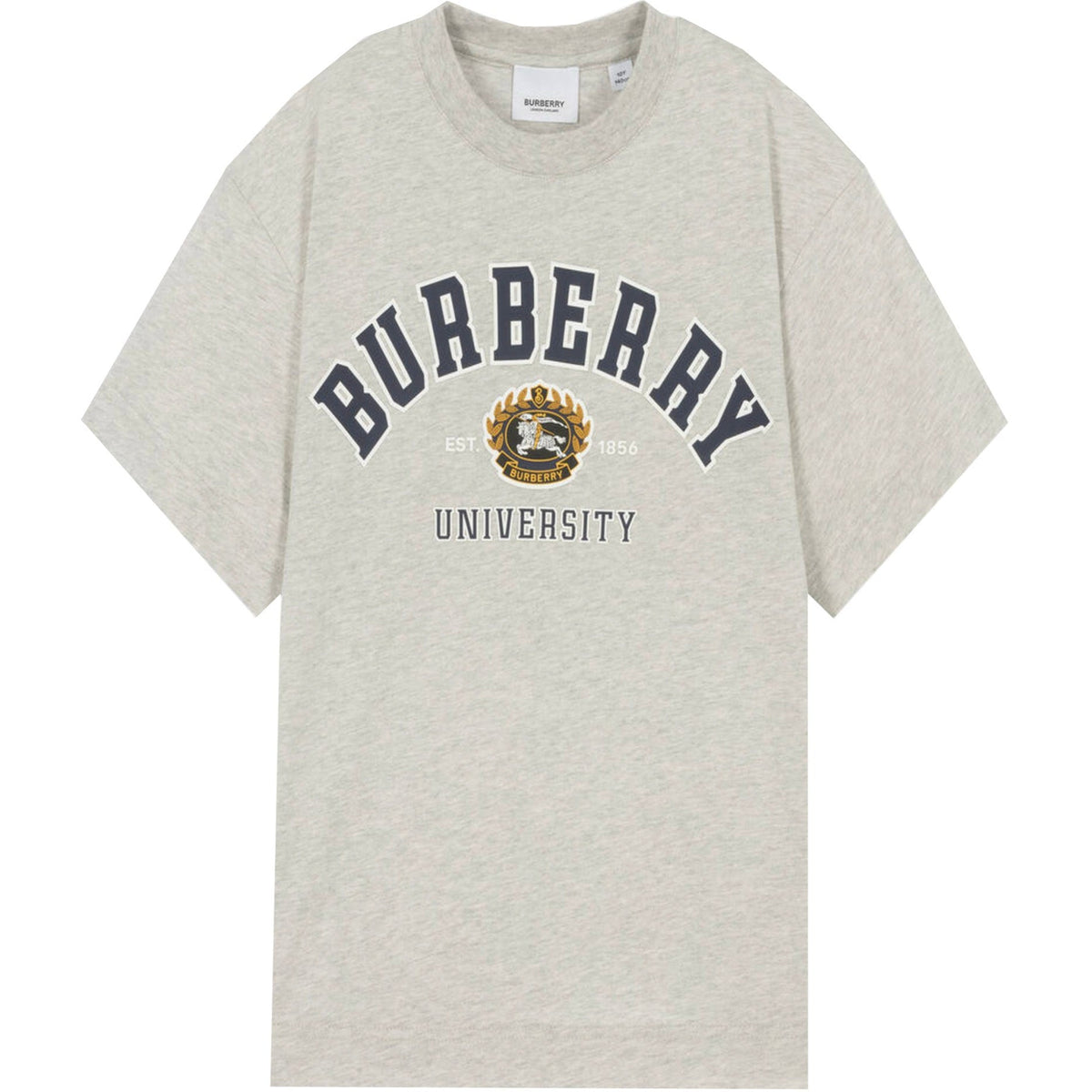 Kids Burberry Grey Logo T-Shirt