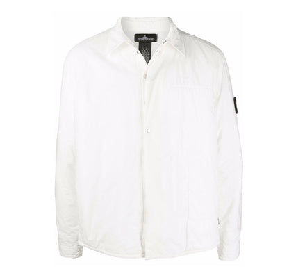 Stone Island Shadow Project Chapter 1 Padded Overshirt in White