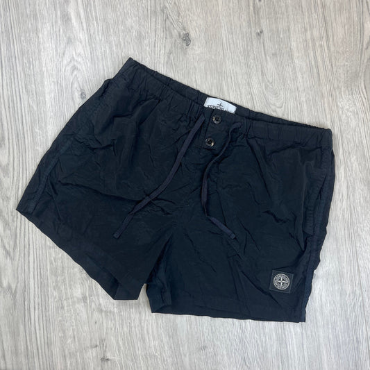 Stone Island Swim Shorts - Black