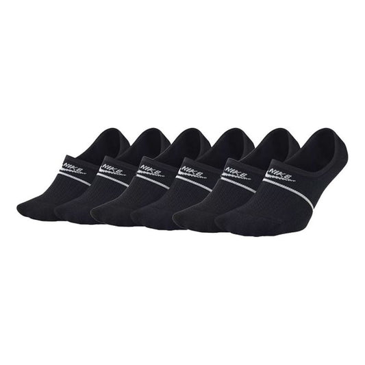 Nike Breathable Sports Low Top Socks Couple Style Black SX7168-010