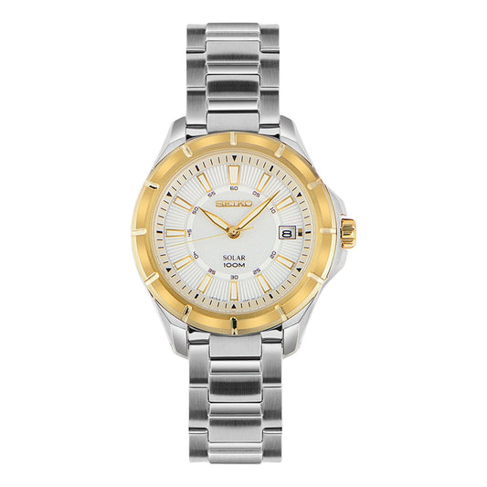 Men's SEIKO Solar Energy Business Casual waterproof quartz SNE084J1