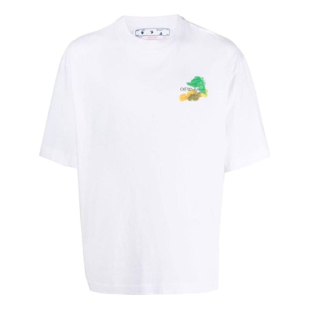 Off-White Brush Arrow Over Skate SS23 Tee OMAA120S23JER0010184