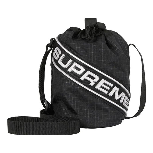 Supreme FW23 Small Cinch Pouch 'Black' SUP-FW23-0823