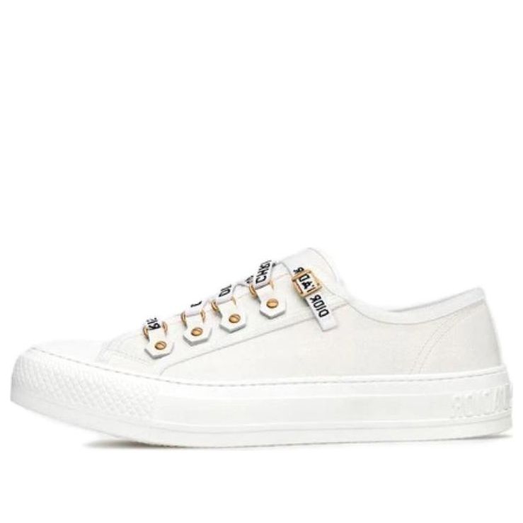 (WMNS) Dior Walk'N'Dior Low Top 'White Canvas' KCK177CVA_S06W