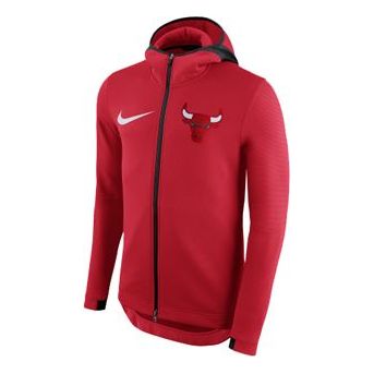 Men's Nike Therma Flex Showtime NBA Chicago Bulls Jacket Red 899831-657