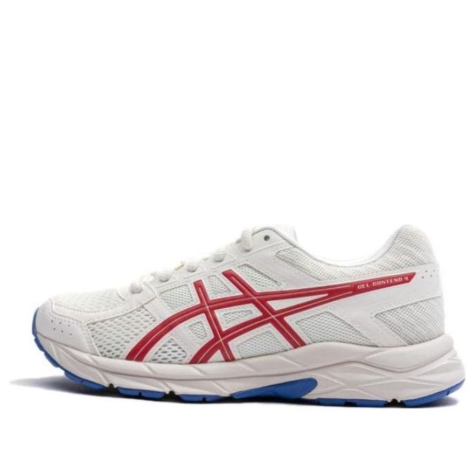 (GS) ASICS Gel-Contend 4 'White Red' 1014A322-103