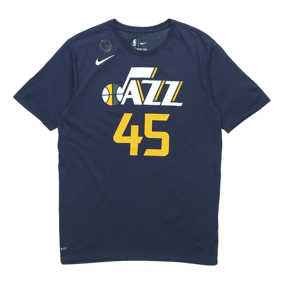 Nike NBA Mitchell Utah Jazz Team limited Jersey Navy Blue 870813-425